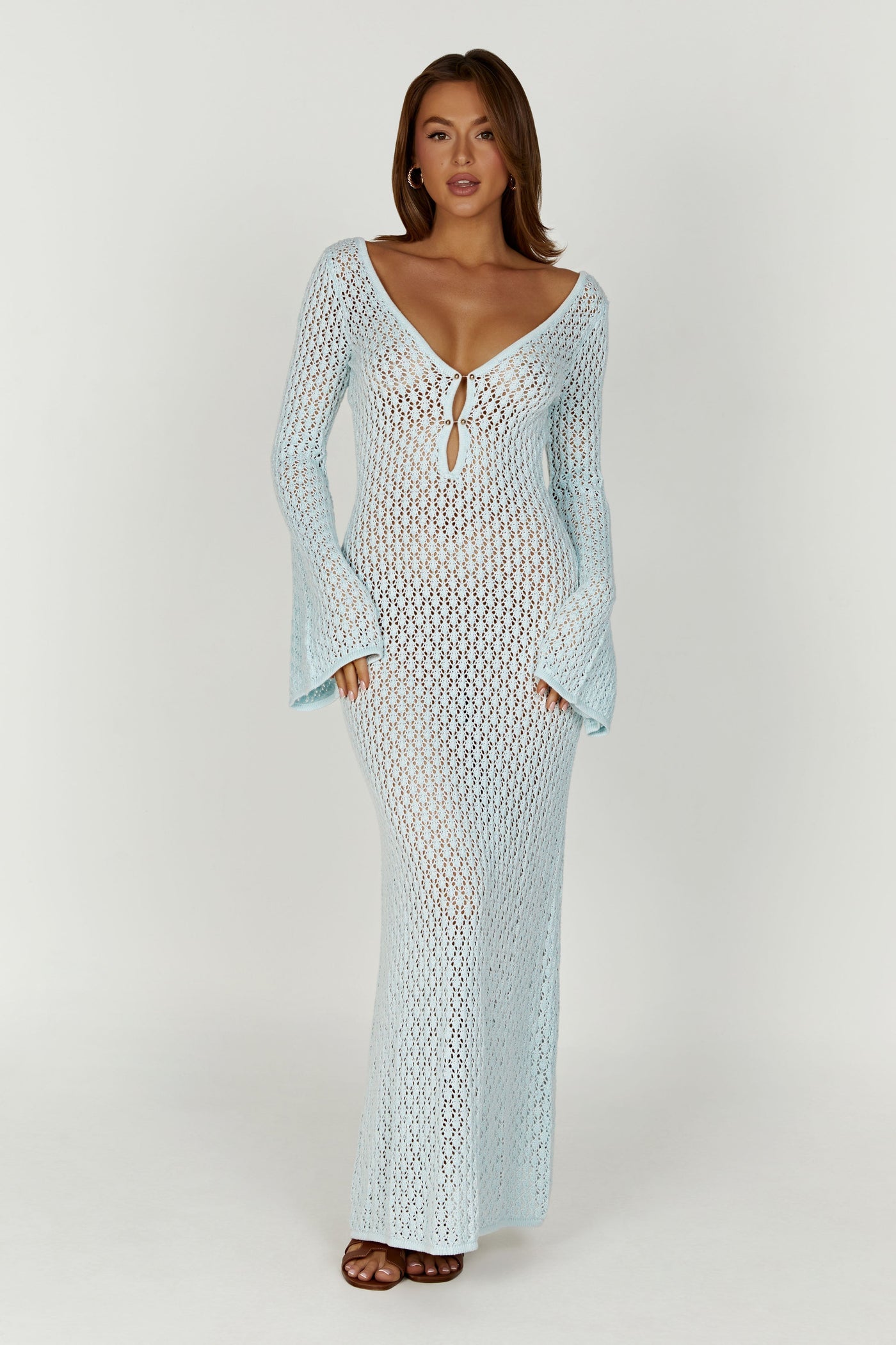 ANDREA-FLARE SLEEVE DRESS™