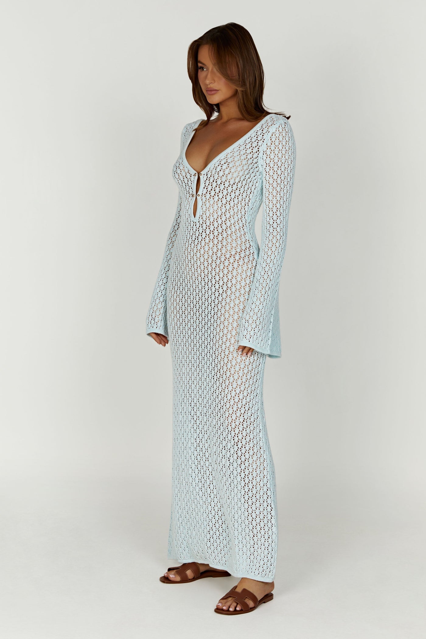 ANDREA-FLARE SLEEVE DRESS™