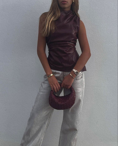 TILDE-LETHER-TOP™